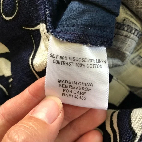 ModCloth Feline Cat Print Wide Leg Linen Crop Pant Sz 8 - Picture 10 of 14